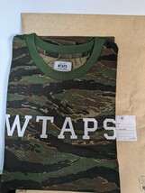 新品　Wtaps TIGER STPIPE ダブルタップス　Tシャツ　カットソー_画像1