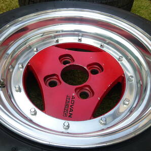 ADVAN RACING A3A  14×７J ±０ ２本セット アドバンA3A レーシングタイプの画像9