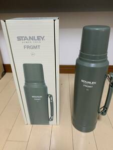 新品 FRAGMENT DESIGN x STANLEY Classic Vacuum Bottle 1.0L フラグメントデザイン スタンレー クラシック バキューム ボトル 