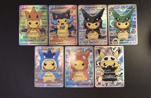 ポケモンカード ポンチョを着たピカチュウ Poncho Pikachu 7枚セット Pokemon card