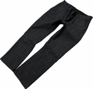 EDWIN * E43WFS подкладка имеется черный джинсы Denim брюки универсальный чёрный . хлеб W32 осень-зима American Casual Biker популярный сделано в Японии Edwin #Ja7388