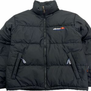 ellesse ☆ 防寒性◎ ボリューム ダウンジャケット ブラック 黒 L 秋冬 野外 スポーツ トレーニング アウトドア 定番 エレッセ■FF159の画像2