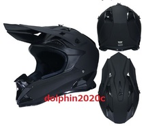 バイク　オフロードヘルメット　フルフェイスヘルメット　モトクロス　S~XLサイズ選択可　マッド黒　サイズ：L_画像2