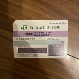 JR東日本株主優待券1枚