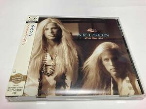国内盤　NELSON ネルソン　SHM-CD　AFTER THE RAIN アフター・ザ・レイン