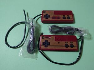 ■未使用品 ファミコン コントローラー 1P&2Pセット 任天堂 FC■