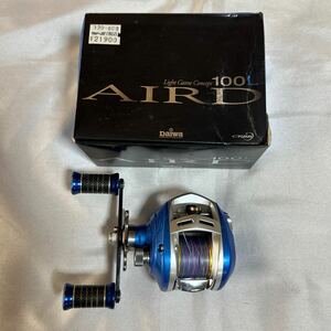 DAIWA ダイワ AIRD エアド　100L ベイトリール カワハギ カーボンカスタムハンドル　カスタムハンドルノブ　良品