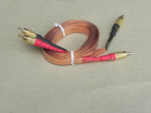 中古　★　Nordost Flatline Magic 1 RCA Cable 約2.5m　（DC-901）　