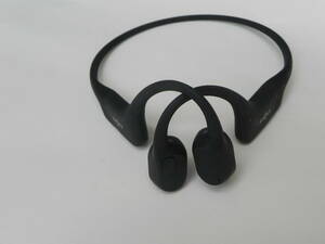 中古　★　SHOKZ Black MODEL S803 スポーツ骨伝導イヤホン　（011）