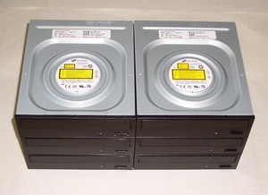 *6 pcs. set!Hitachi LG made super multi DVD 2 layer DVD±R correspondence [GHC0N(GH24NSB0)] normal operation goods!