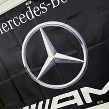 AMG フラッグ P36 旗 自動車 ガレージ 雑貨 MercedesBenz ベンツ タペストリー USA バナー カーショップ メルセデスベンツ ポスター_画像9