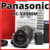 D25/5663-23 / パナソニック Panasonic HC-VX980M　4K_画像1