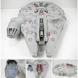 ◆[B30]STAR WARS スターウォーズ ミレニアム・ファルコン号 縦/約54cm・横/約43cm 現状品の画像1