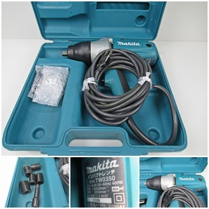 ◆[C41]マキタ(Makita)  インパクトレンチ TW0350 電動工具 DIY用品 動作確認済の画像1
