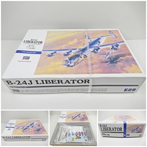 ◆[M21]未使用品　ハセガワ　1/72スケール　B-24J リベレーター　アメリカ陸軍 爆撃機　プラモデル　未組立