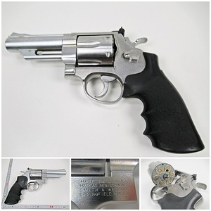 ◆[A27]SMITH＆WESSON　 スミス&ウェッソン　44MAGNUM　マグナム　SPRINGFIELD MASS　空撃ち動作確認