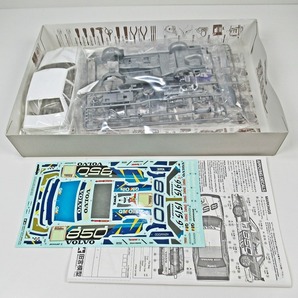 ◆[B63]未使用品 タミや 1/24 ボルボ 850 サルーン BTCC スポーツカーシリーズNo.168 VOLVO 850 SALOON BTCC 未組立の画像4