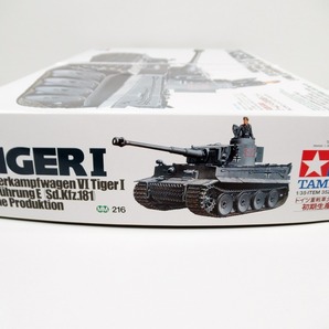 ◆[N5]未使用品 タミヤ 1/35 ドイツ重戦車タイガーⅠ 初期生産型 ミリタリーミニチュアシリーズNO.216 プラモデルの画像3