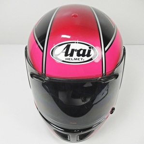 ◆[C4]Arai アライ フルフェイスヘルメット サイズ/L(57-58CM) オートバイ自動二輪車用 現状品の画像2