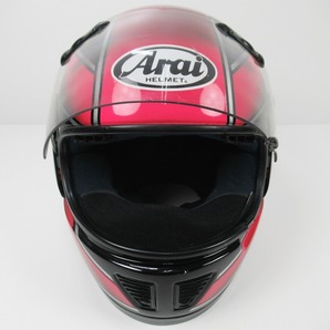 ◆[C4]Arai アライ フルフェイスヘルメット サイズ/L(57-58CM) オートバイ自動二輪車用 現状品の画像7