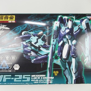 ◆[B82]未使用品 DX超合金 RVF-25 メサイアバルキリー(ルカ・アンジェローニ機)  マクロスF(フロンティア)  スーパーパーツ バンダイの画像2