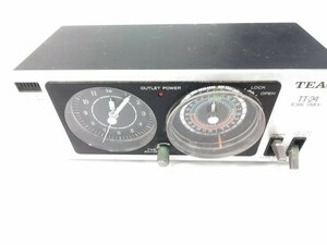 ○ティアック TT-24 トータルタイマー TEAC 昭和レトロ オーディオタイマー 時計 TOTAL TIMER オーディオ機器 B-41716 @80 ○