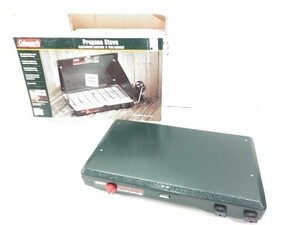 ○未使用 コールマン Coleman PROPANE STOVE ツーバーナーコンロ 5435C700 キャンプ アウトドア 4177 @140 ○