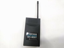 ○BOSS ワイヤレス WS-800T トランスミッター 送信機 通電確認のみ B-42015　@60 ○_画像1