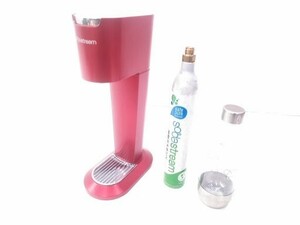 ○SodaStream ソーダストリーム G100 GENESIS ジェネシス 家庭用 炭酸水メーカー ガスシリンダー/1L ボトル付き B-4204 @100 ○