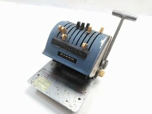 ○NIPPO CHECK WRITER MODEL Ｌ5 ニッポー チェックライター E-42315 @80 ○