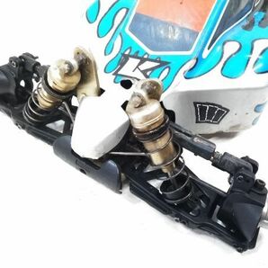 ♪ジャンク KYOSHO 京商 1/8 電動RC Inferno インファーノ MP9 シャーシ A031309C @140♪の画像6