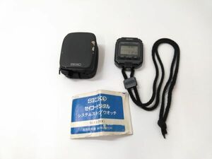 ◆ 動作品 セイコー S111-5000 ストップウォッチ バック・トゥ・ザ・フューチャー SEIKO STOPWATCH BTTF 0411A2 @60 ◆