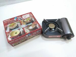 ◇イワタニ カセットフー Iwatani Jr.AL ジュニア JRC-AL ブロンズアルミ 2.1kw カセットコンロ 卓上 アウトドア キャンプ 0415B17C @80 ◇