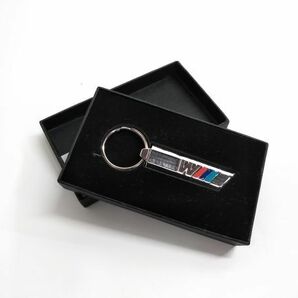 ▲ 美品 BMW メタル キーホルダー キーリング ロゴ 箱付き 0417B-2 〒 ▲の画像1