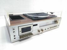 ◇訳あり UNITONE STEREO RECEIVER ターンテーブル カセットプレーヤー ヴィンテージ 0417B11C @140 ◇_画像1