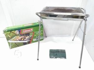 ♪Coleman コールマン STAINLESS ステンレス 2-WAY GRILL2 グリル キャンプ アウトドア BBQ 元箱付き A042911C @140♪