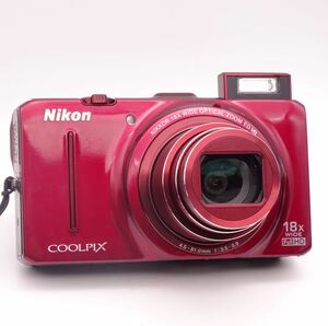 【動作確認済】 Nikon COOLPIX S9300 コンパクトデジタルカメラ ニコン メニュー画面操作バグ ジャンク扱い シャッターフラッシュOK 