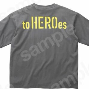 TOBE 東京ドーム toHEROes Tシャツ 平野紫耀くん着用 グレー ライブの画像4