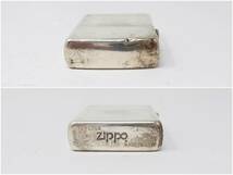 ZIPPO ジッポー 1995 スターリングシルバー 銀 無地レリーフ ライター オイルライター 　　＃212_画像4