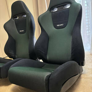 ホンダ 純正 RECARO レカロ UD Ver2 SP-J CL7 アコード ユーロR セミバケットシート 左右セットの画像4