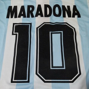 le coq ルコック Tシャツ No.10 サイズM MARADONA マラドーナ 新品 未着用