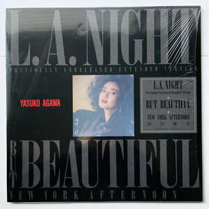 稀少 限定盤 レコード〔 阿川泰子 - L.A.NIGHT 〕クリアヴァイナル