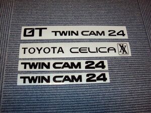 CS-0006 редкость старый машина GA61 Celica XX задний Hatchback для ремонта стикер поздняя версия способ Celica xx оригинальный способ twincam 24