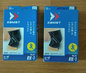 膝サポーター　ザムスト　ランニング用　陸上競技　足用サポーター　ZAMST　