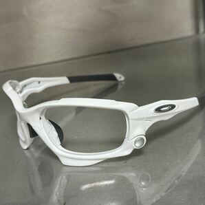 即決 美品 オークリー OAKLEY RACING JACKET レーシングジャケット サングラス フレームのみ 検) jawbone ジョウボーンの画像1