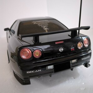 R34 スカイラインGT-R 1/10 トイラジコンの画像4