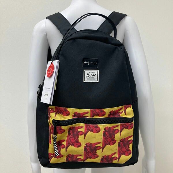 新品　Herschel Supply リュック　アンディーウォーホル　牛　ハーシェルサプライ　コラボ　バックパック