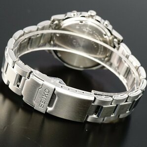 1円～ 1スタ セイコー 正規品海外モデル SEIKO 逆輸入 ダークグリーン 新品 1/20秒 高速クロノグラフ 腕時計 メンズ激レア入手困難 50m防水の画像8