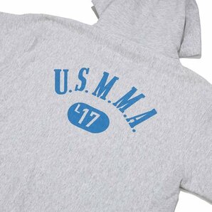 1円～80s Heavyweight U.S.M.M.A. Logo Another Heaven/アナザーヘブン新品未使用/正規品PARKAパーカー/藤原裕リバースウィーブサイズXLの画像3