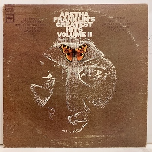 ★即決 SOUL Aretha Franklin / Greatest Hits Volume2 cs9601 s24354 米オリジナル、白矢2eye Stereo 1c2c 